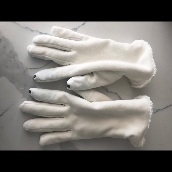 Lot of 2 Ivory ISOTONER Gloves with Smart Touch - Picture 9 of 13